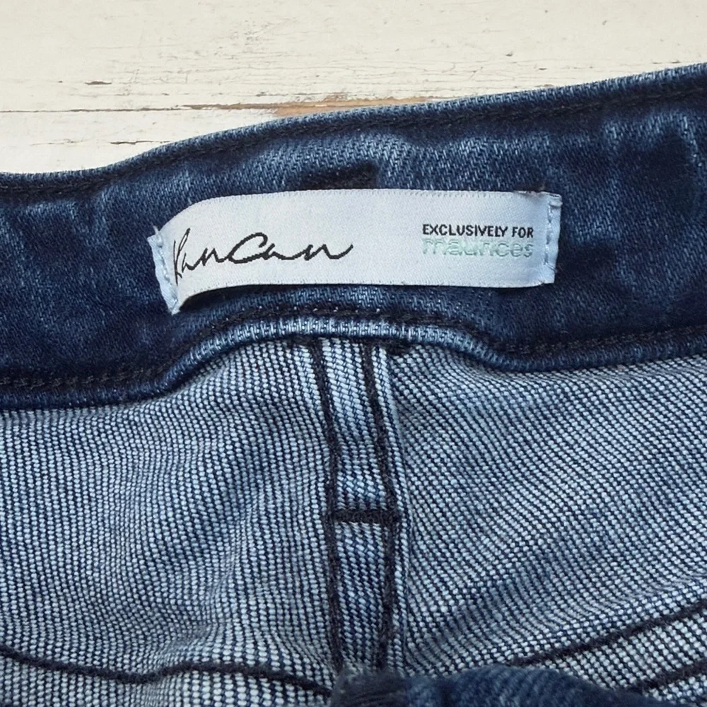 KanCan High Rise Dark Wash Flare Jeans - Picture 8 of 15